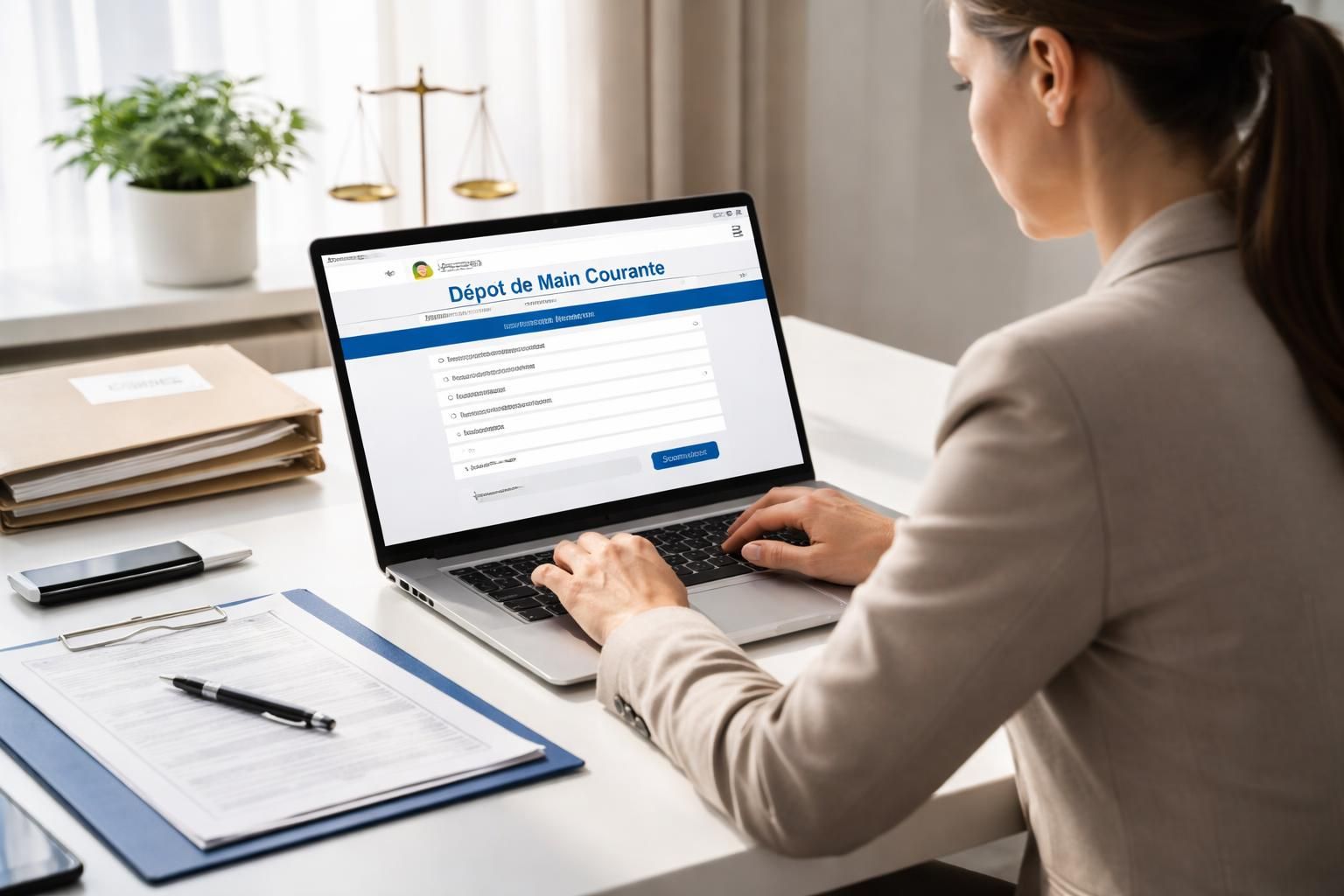 découvrez la procédure gratuite et sécurisée pour déposer une main courante en ligne facilement, sans déplacement.