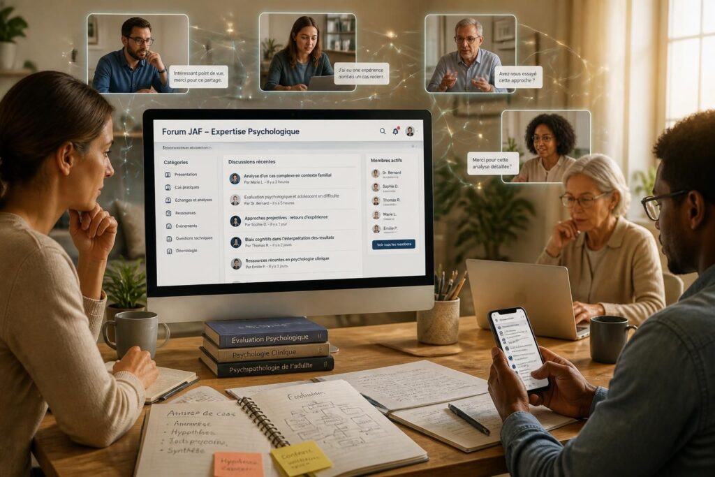 découvrez comment un forum dédié à l'expertise psychologique dans le cadre du jaf facilite la résolution de problèmes psychologiques complexes grâce à l'entraide et aux conseils d'experts.