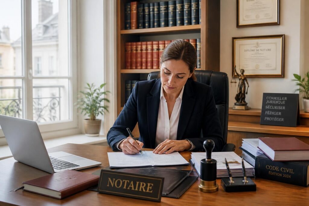 découvrez comment on appelle un notaire et quelles sont ses principales fonctions essentielles dans la société, notamment l'authentification des actes et le conseil juridique.