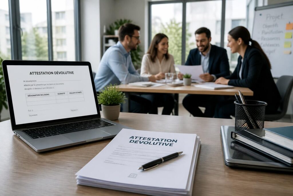 découvrez les avantages d'utiliser un modèle d'attestation dévolutive pour simplifier la gestion de vos projets et garantir la conformité de vos documents.